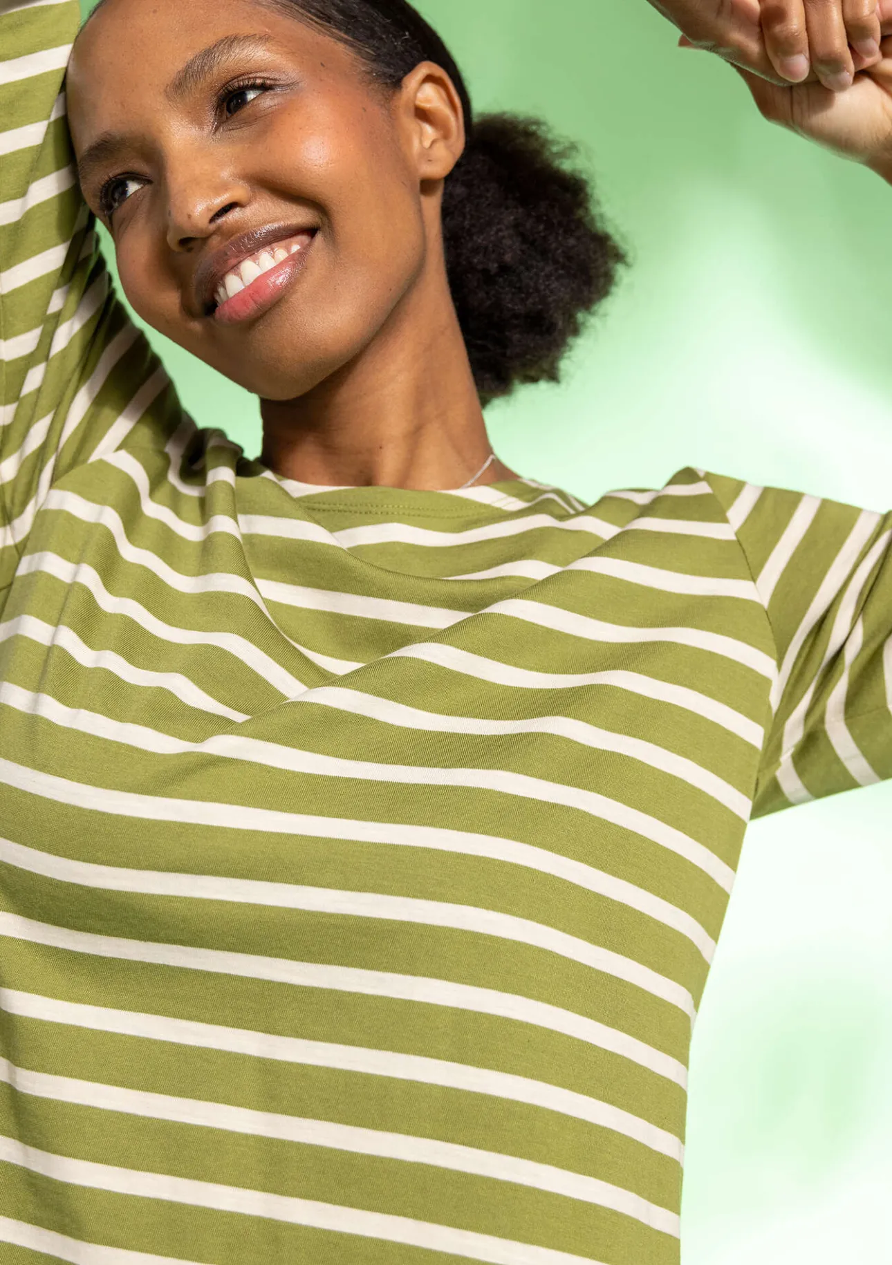 Gudrun Sjödén Streifenshirt aus Bio-Baumwolle/Modal> Pullover & Shirts