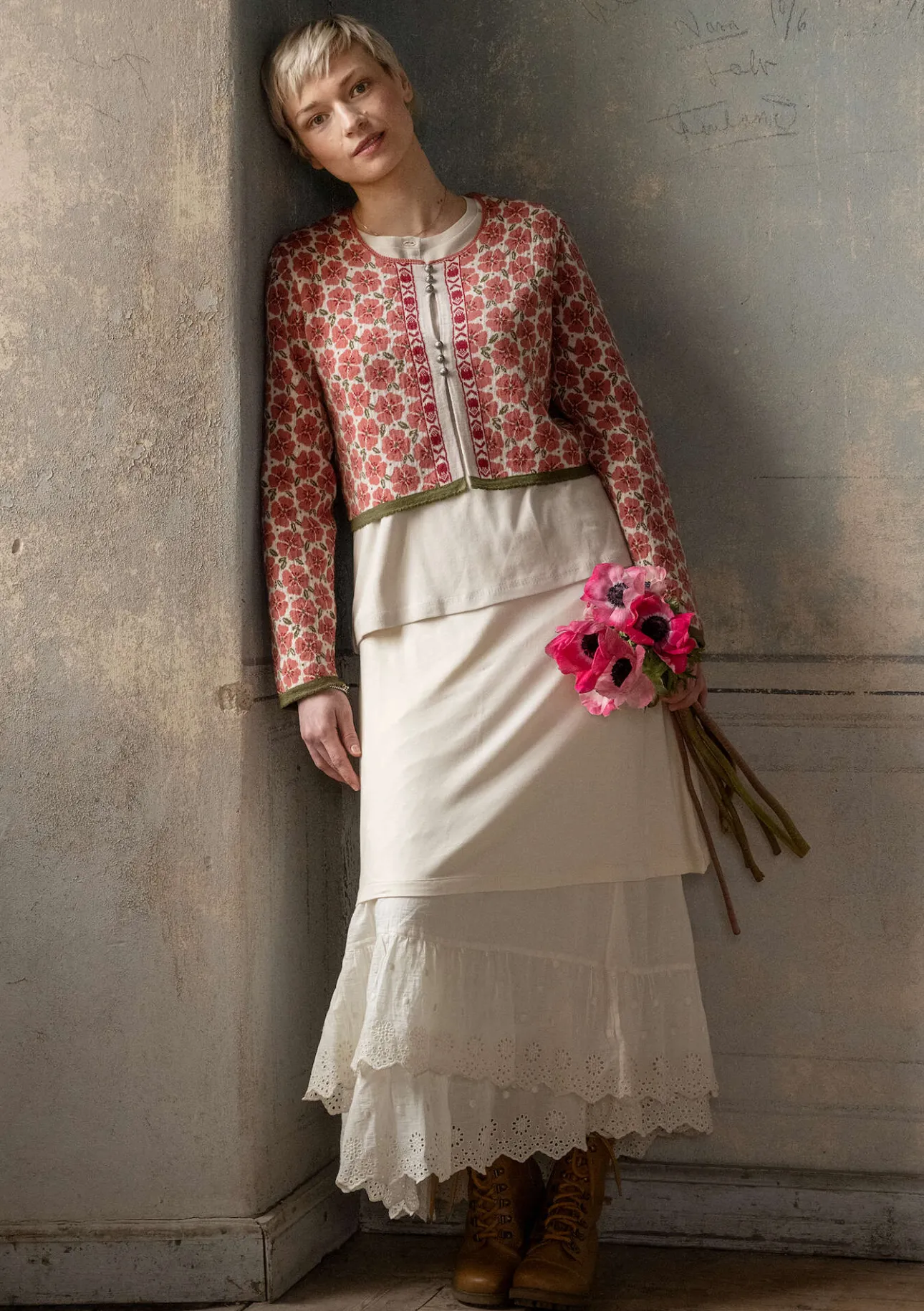 Gudrun Sjödén Strickjacke „Anemone“ aus Bio-Wolle> Strickjacken