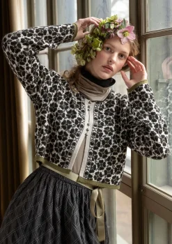 Gudrun Sjödén Strickjacke „Anemone“ aus Bio-Wolle> Strickjacken