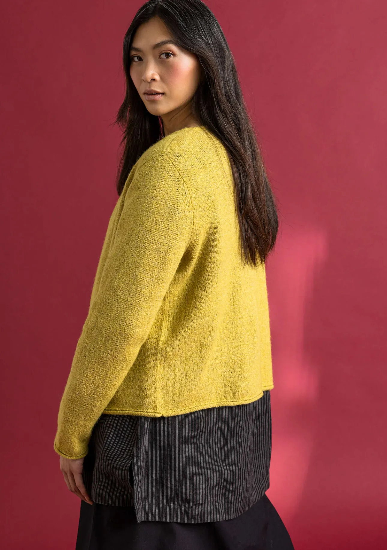 Gudrun Sjödén Strickjacke aus Alpakagemisch> Strickjacken