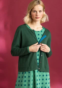 Gudrun Sjödén Strickjacke aus Bio-/Recycling-Baumwolle><noscript><img width=