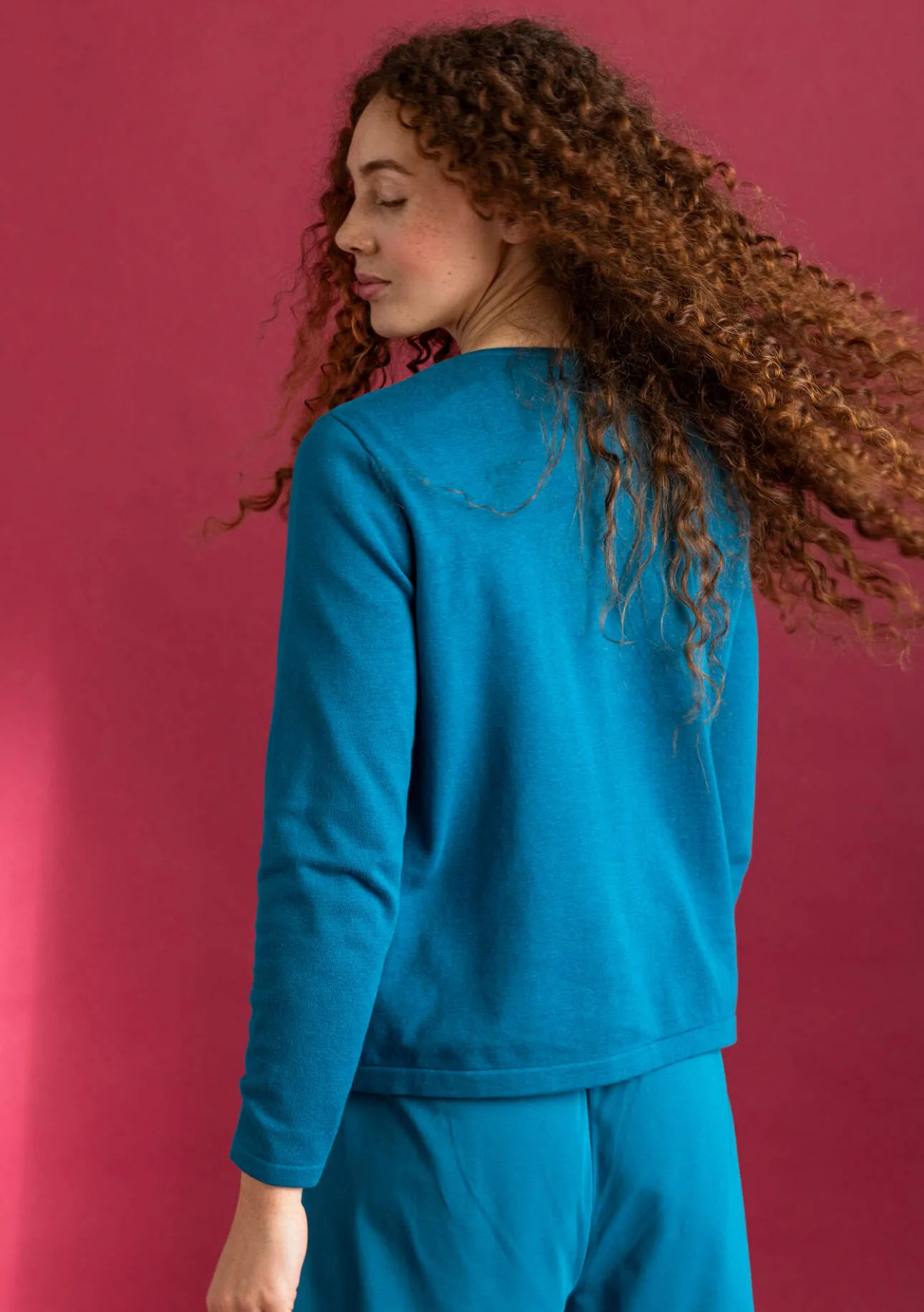 Gudrun Sjödén Strickjacke aus Bio-/Recycling-Baumwolle> Strickjacken