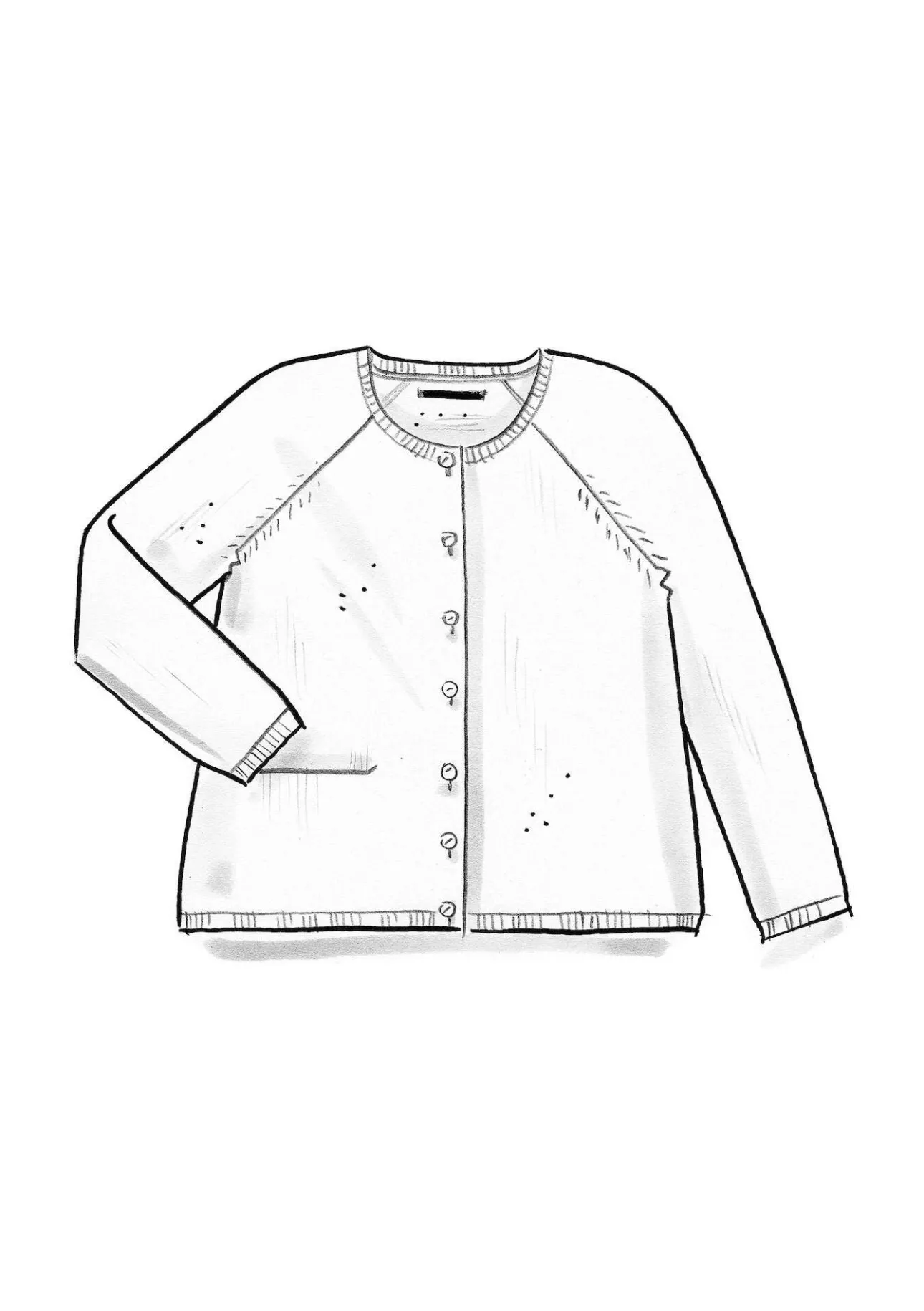 Gudrun Sjödén Strickjacke aus Bio-Wolle> Strickjacken