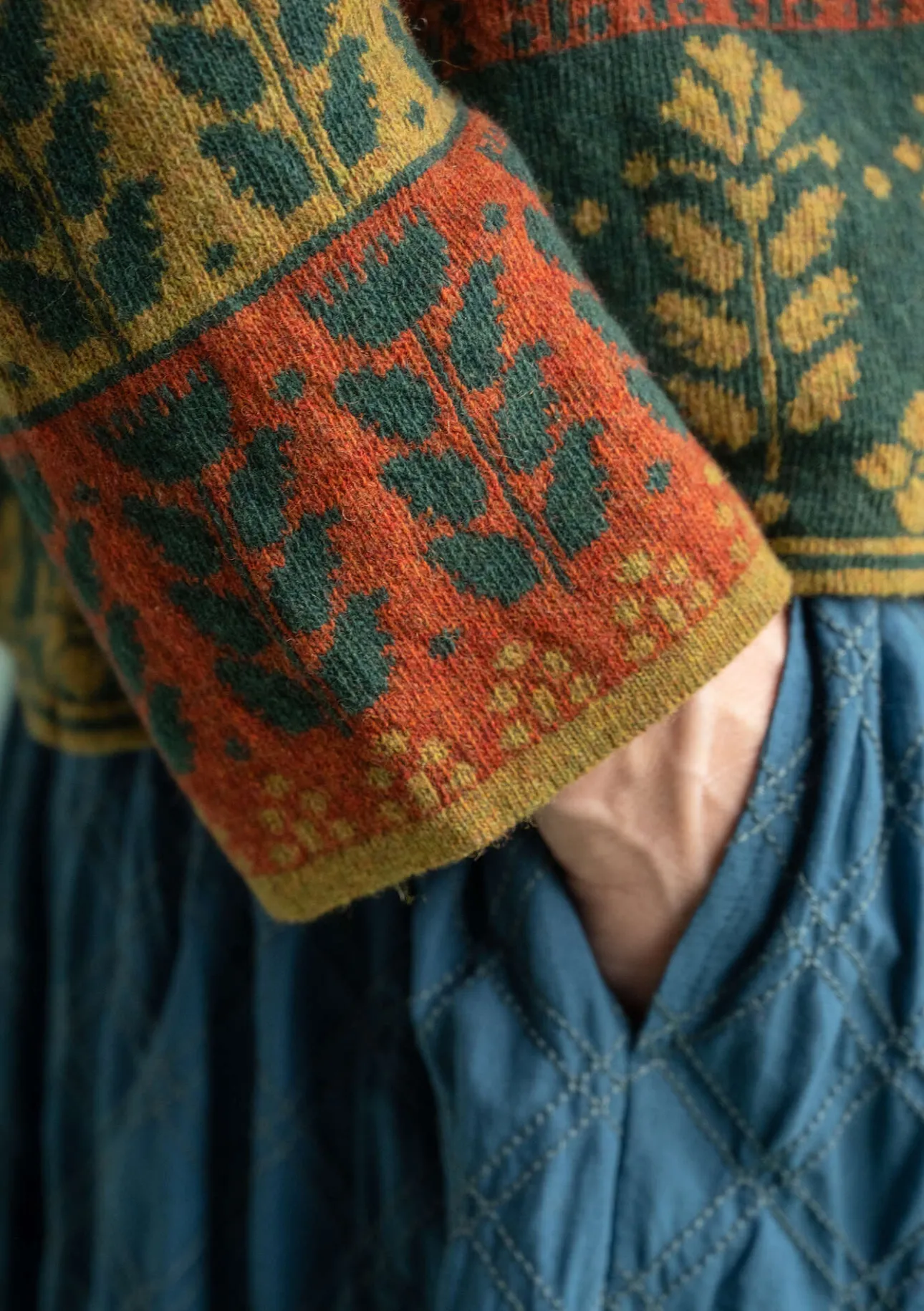 Gudrun Sjödén Strickjacke „Edda“ aus Recycling-Wollgemisch> Strickjacken