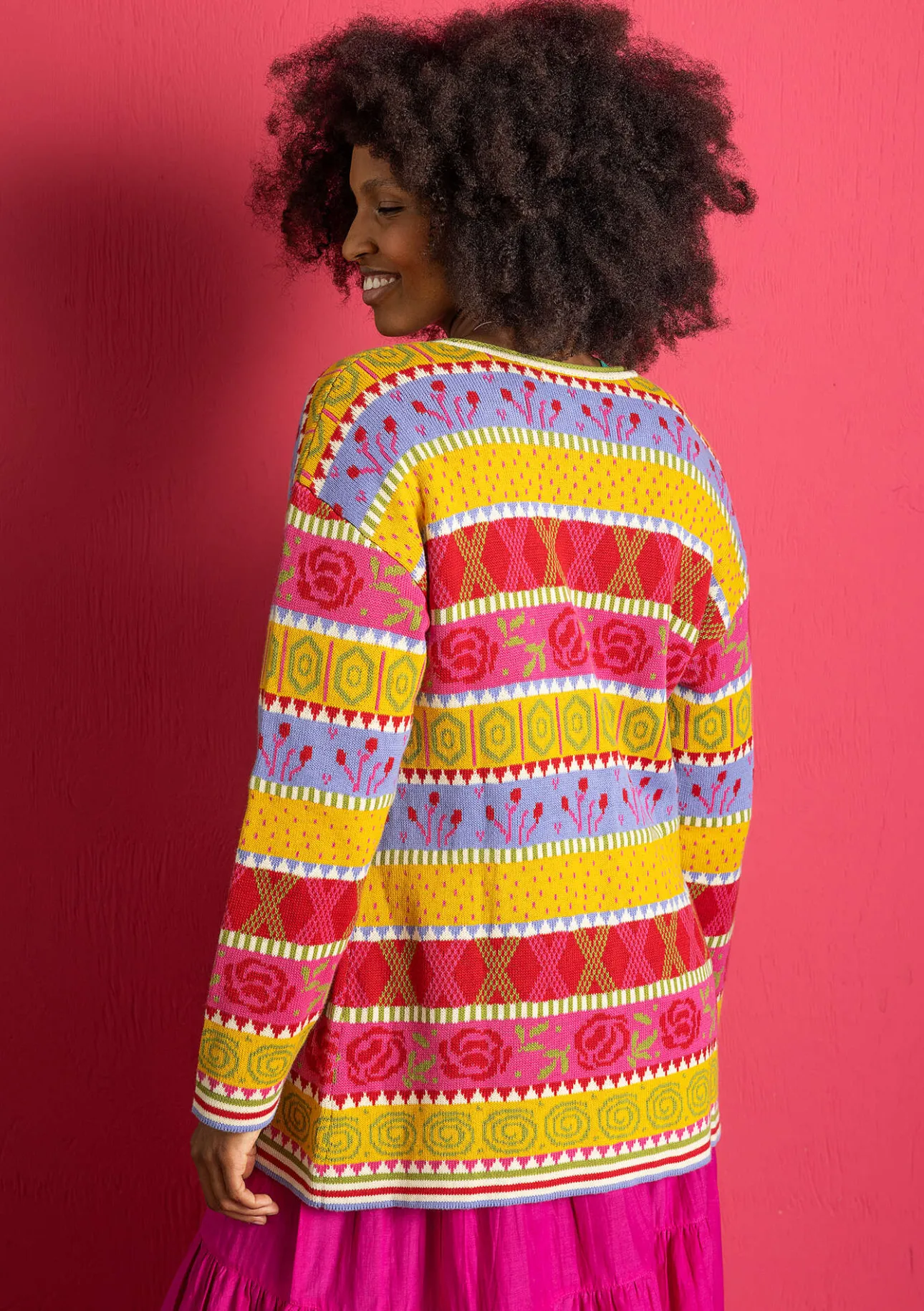 Gudrun Sjödén Strickjacke „Klara“ aus Bio-/Recycling-Baumwolle> Strickjacken