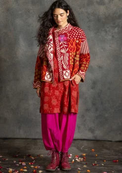 Gudrun Sjödén Strickjacke „Viktoria“ aus Baumwolle/Lammwolle><noscript><img width=