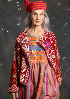 Gudrun Sjödén Strickjacke „Viktoria“ aus Baumwolle/Lammwolle><noscript><img width=