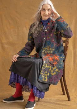 Gudrun Sjödén Strickmantel „Saga“ aus Recycling-Wolle> Jacken & Mäntel|Strickjacken