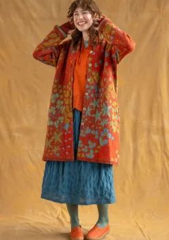 Gudrun Sjödén Strickmantel „Saga“ aus Recycling-Wolle> Jacken & Mäntel|Strickjacken