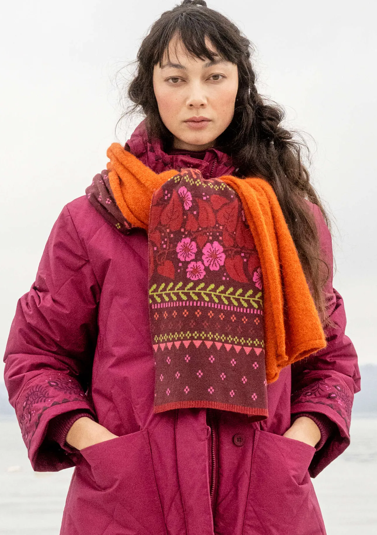 Gudrun Sjödén Strickschal „Borealis“ aus Bio- und Recycling-Baumwolle/Wolle> Accessoires|Schals Und Tücher