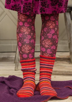 Gudrun Sjödén Stricksocken aus Lammwolle/Recycling-Wolle> Accessoires