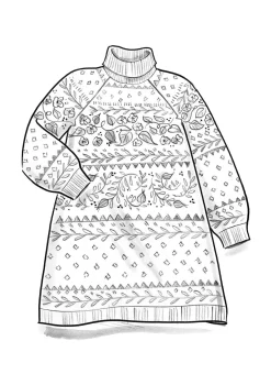 Gudrun Sjödén Stricktunika „Borealis“ aus Bio- und Recycling-Baumwolle/Wolle><noscript><img width=