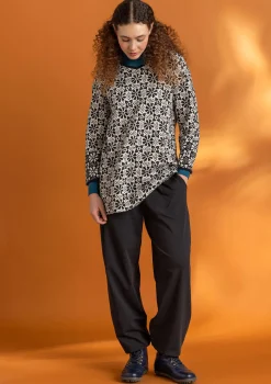 Gudrun Sjödén Stricktunika „Freja“ aus Bio-/Recycling-Baumwolle><noscript><img width=