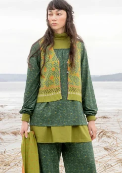 Gudrun Sjödén Strickweste „Aurora“ aus Bio- und Recycling-Baumwolle/Wolle> Westen