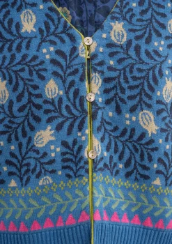 Gudrun Sjödén Strickweste „Aurora“ aus Bio- und Recycling-Baumwolle/Wolle> Westen