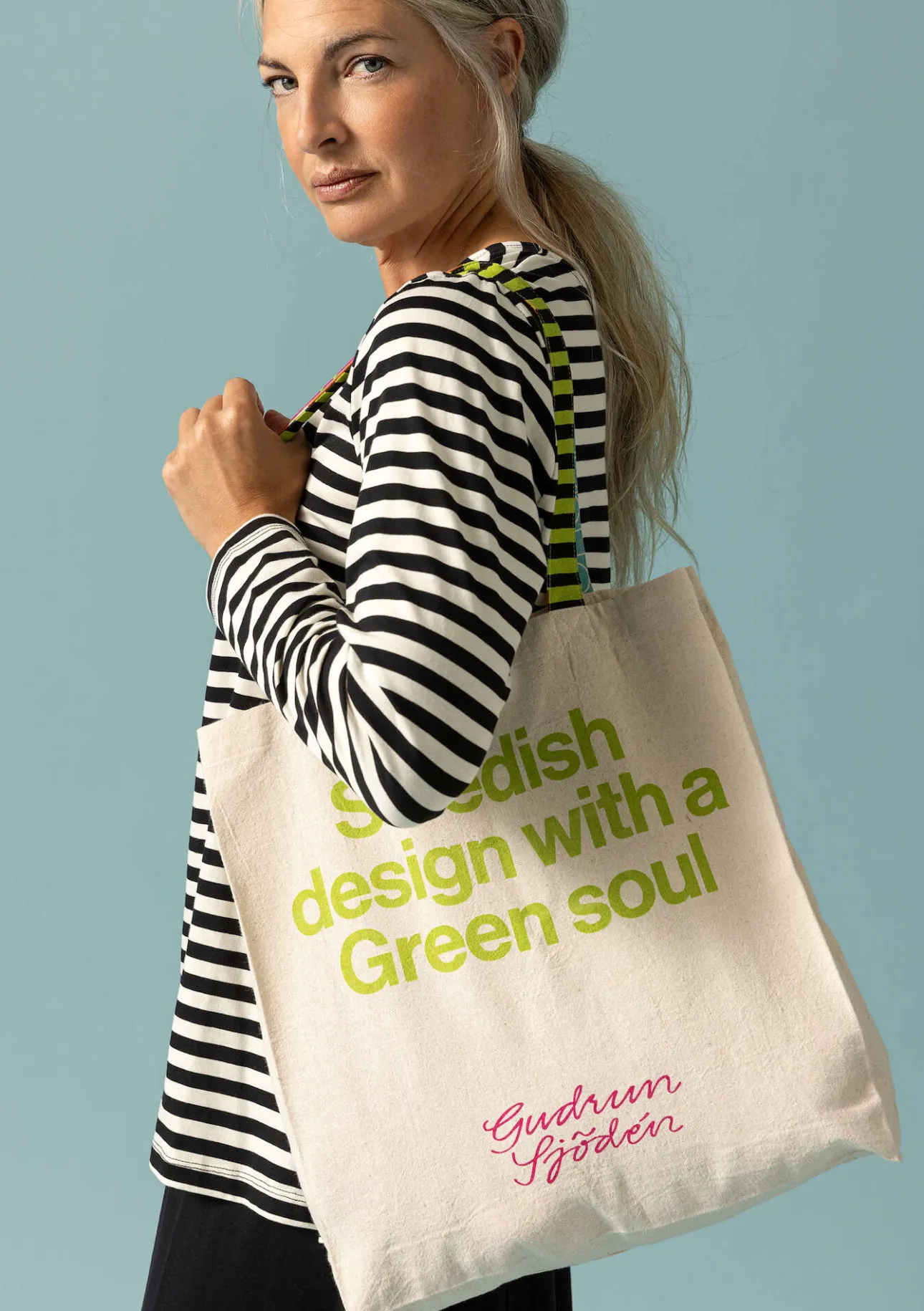 Gudrun Sjödén Tasche aus Bio-Baumwolle> Taschen
