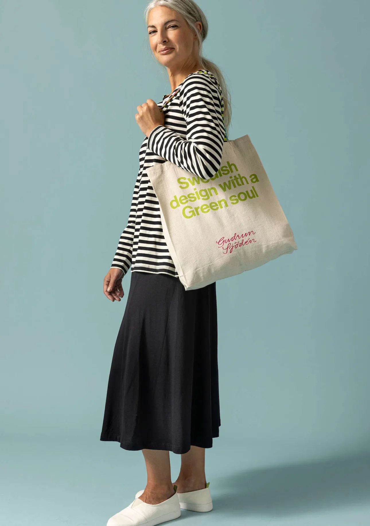 Gudrun Sjödén Tasche aus Bio-Baumwolle> Taschen