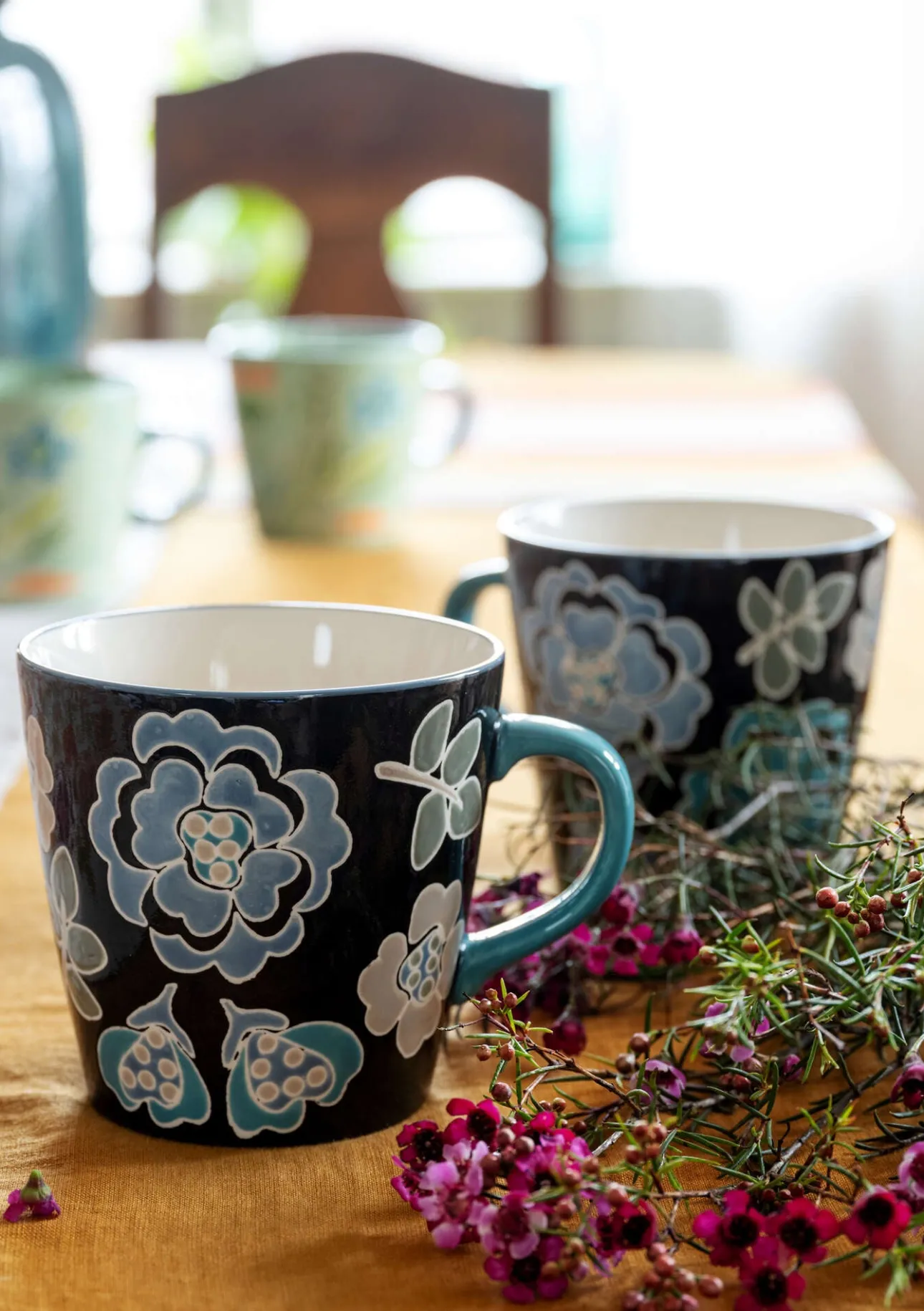 Gudrun Sjödén Teetasse „Wild rose“ aus Keramik> Geschirr|Küche & Esszimmer