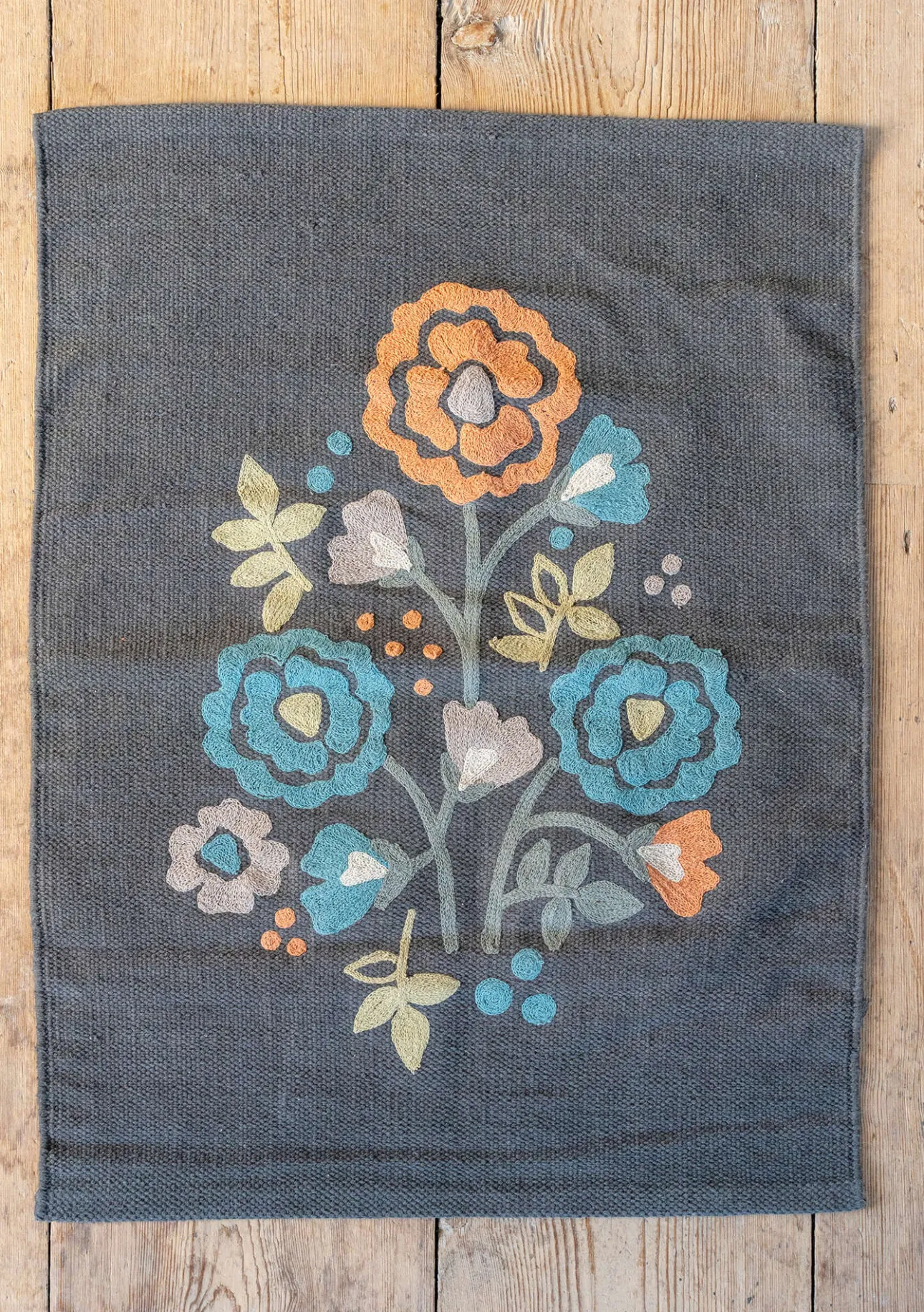 Gudrun Sjödén Teppich „Wild rose“ aus Bio-Baumwolle> Teppiche|Heimtextilien