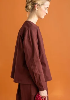 Gudrun Sjödén Twillbluse aus Bio-Baumwolle> Pullover & Shirts