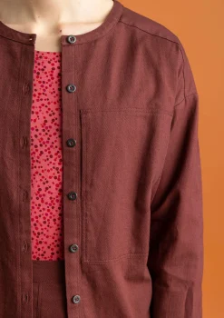 Gudrun Sjödén Twillbluse aus Bio-Baumwolle> Pullover & Shirts