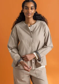 Gudrun Sjödén Twillbluse aus Bio-Baumwolle> Pullover & Shirts
