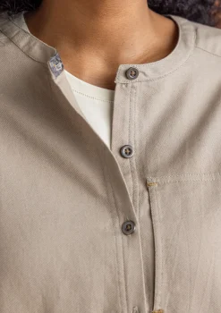 Gudrun Sjödén Twillbluse aus Bio-Baumwolle> Pullover & Shirts