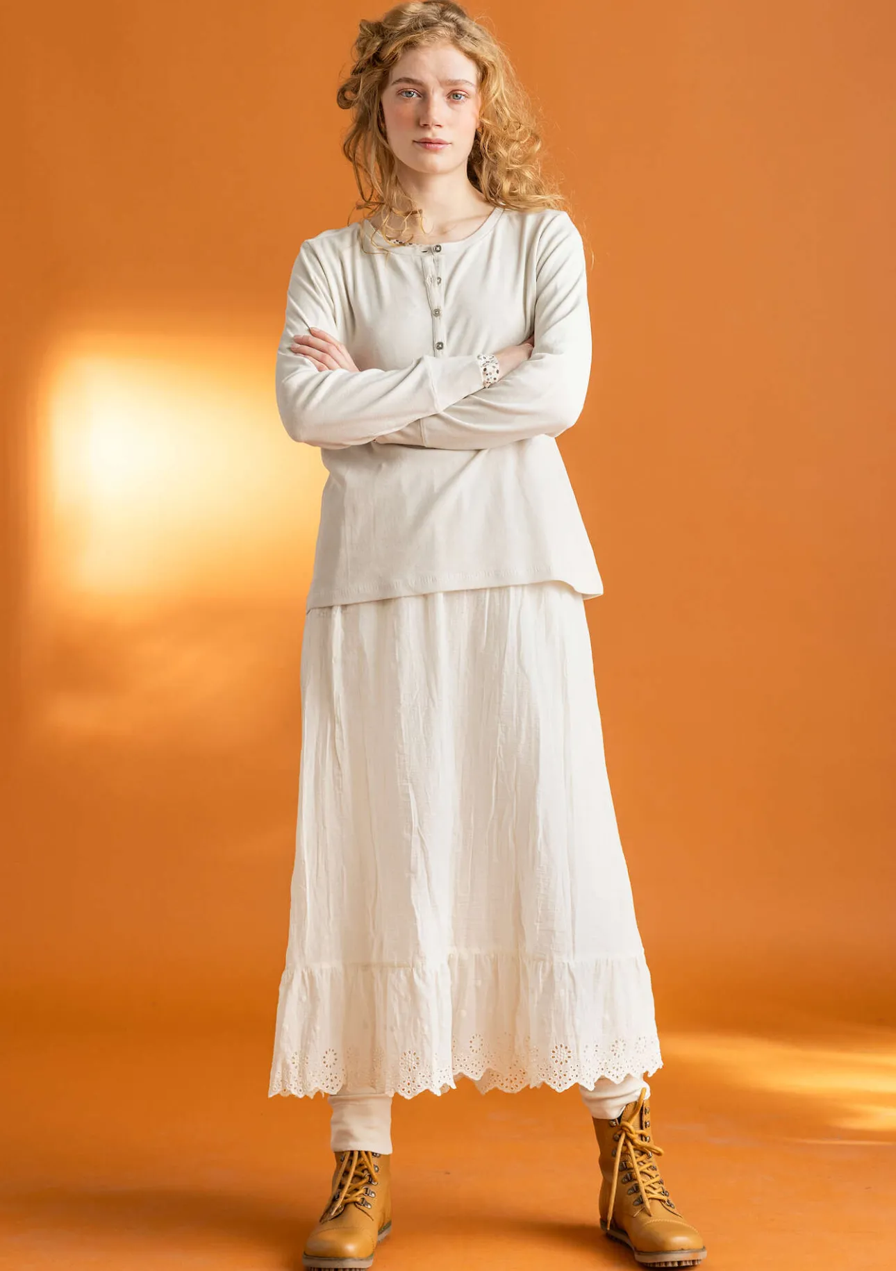 Gudrun Sjödén Unterrock aus Bio-Baumwollgewebe> Röcke