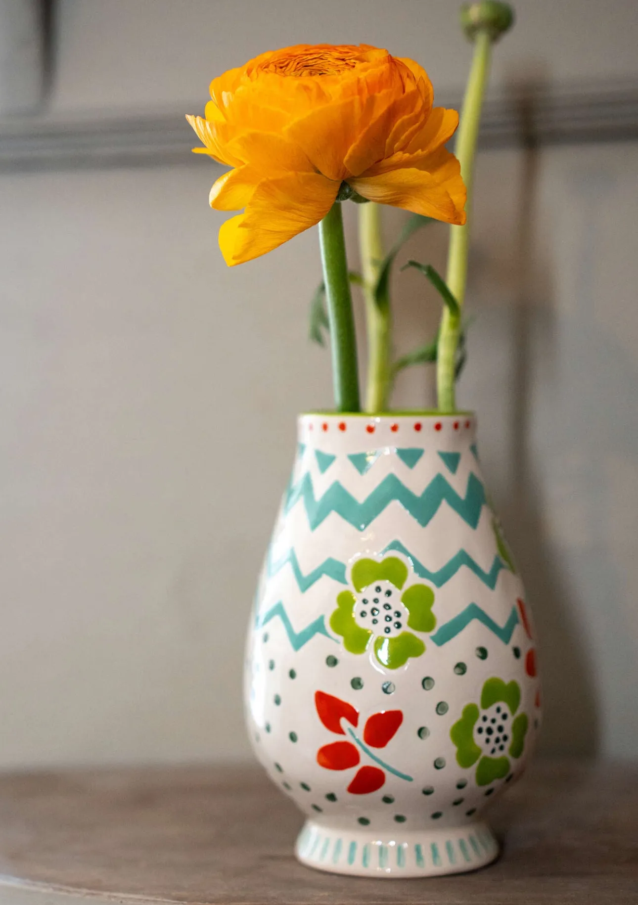 Gudrun Sjödén Vase „Wild rose“ aus Keramik> Geschirr|Dekoration & Accessoires