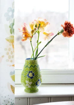 Gudrun Sjödén Vase „Wild rose“ aus Keramik> Dekoration & Accessoires|Geschirr