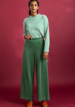 Gudrun Sjödén Velourshose aus Bio-Baumwolle/Recycling-Polyester> Hosen