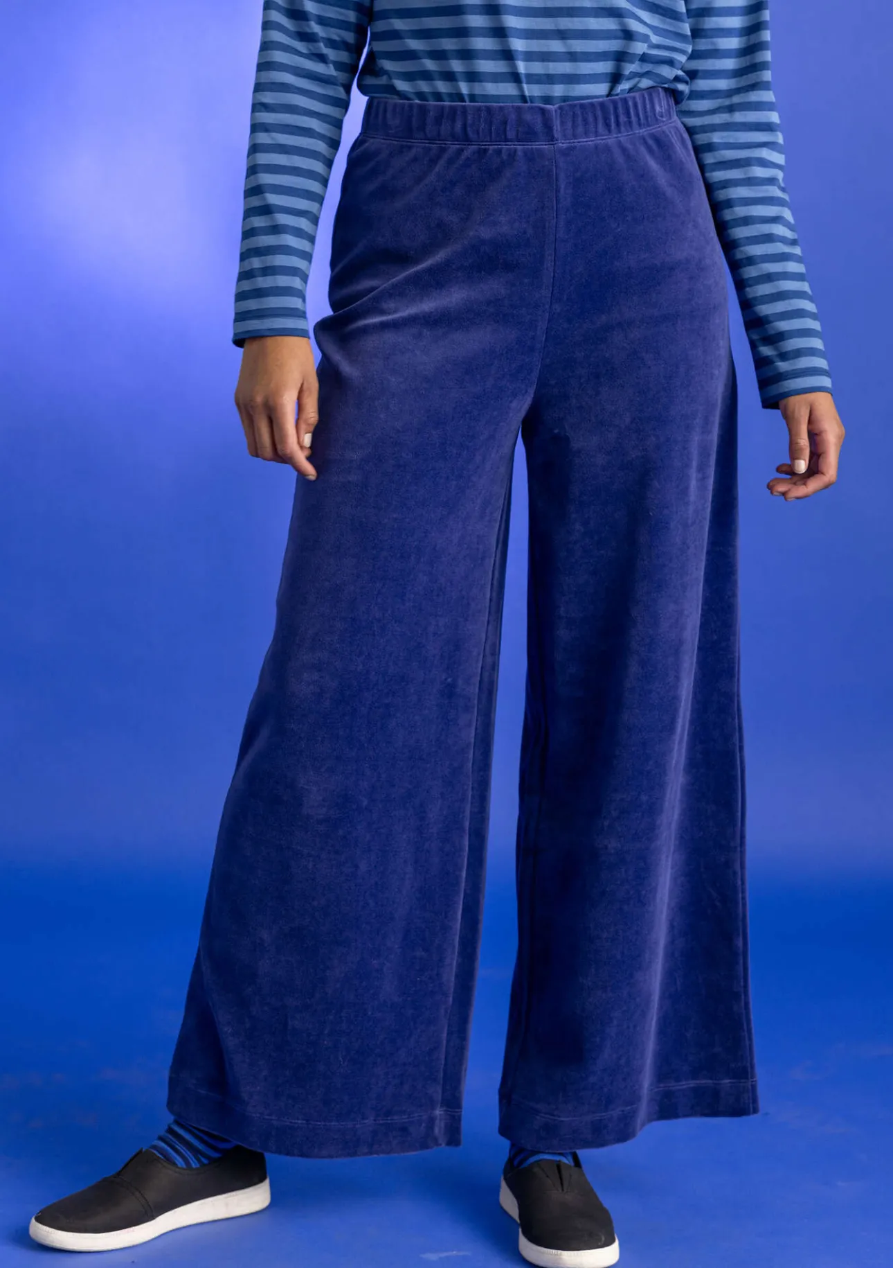 Gudrun Sjödén Velourshose aus Bio-Baumwolle/Recycling-Polyester> Hosen