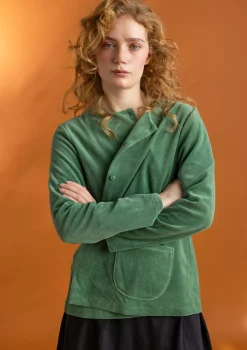 Gudrun Sjödén Veloursjacke aus Bio-Baumwolle/Recycling-Polyester> Strickjacken|Pullover & Shirts