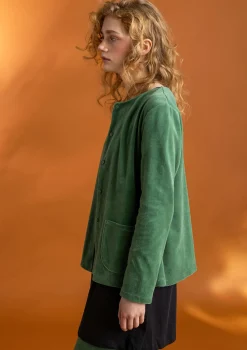 Gudrun Sjödén Veloursjacke aus Bio-Baumwolle/Recycling-Polyester> Strickjacken|Pullover & Shirts