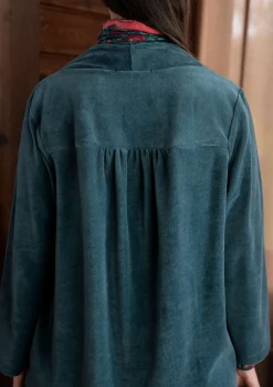 Gudrun Sjödén Veloursjacke „Nora“ aus Bio-Baumwolle/Recycling-Polyester><noscript><img width=