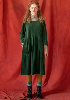 Gudrun Sjödén Velourskleid „Fyrverkeri“ aus Bio-Baumwolle/Recycling-Polyester> Kleider