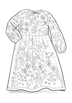 Gudrun Sjödén Velourskleid „Katla“ aus Bio-Baumwolle/Recycling-Polyester><noscript><img width=
