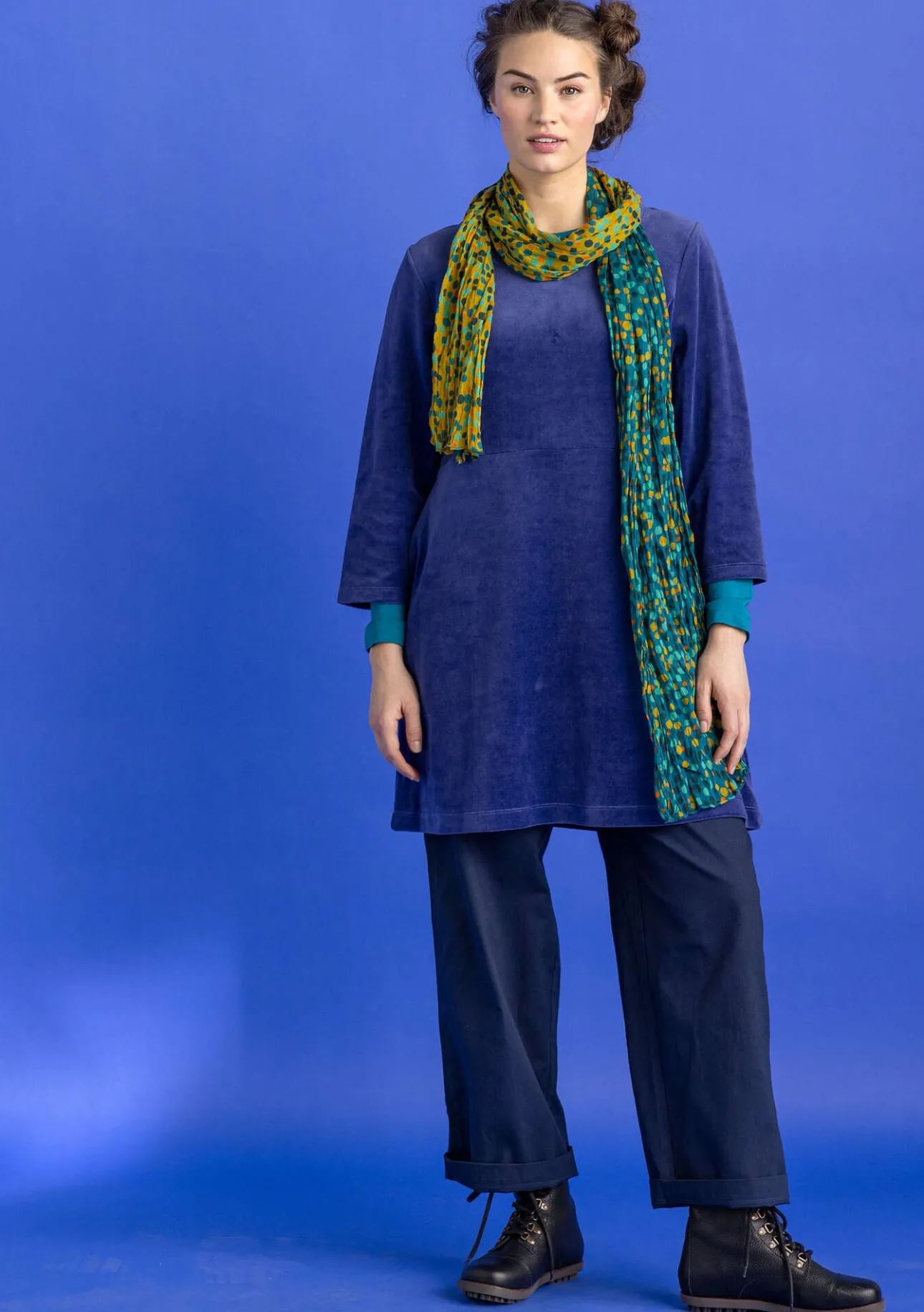 Gudrun Sjödén Velourstunika aus Bio-Baumwolle/Recycling-Polyester> Tuniken