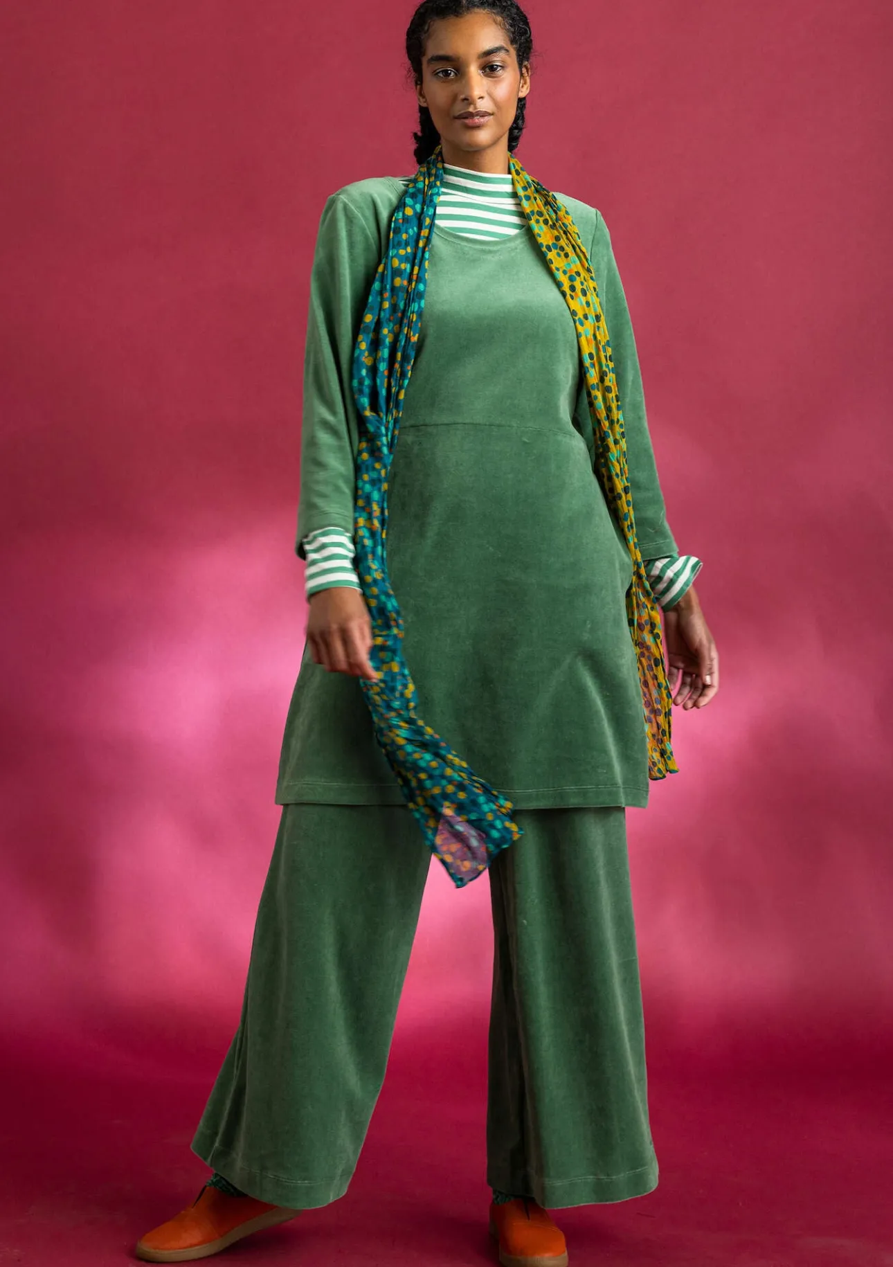 Gudrun Sjödén Velourstunika aus Bio-Baumwolle/Recycling-Polyester> Tuniken
