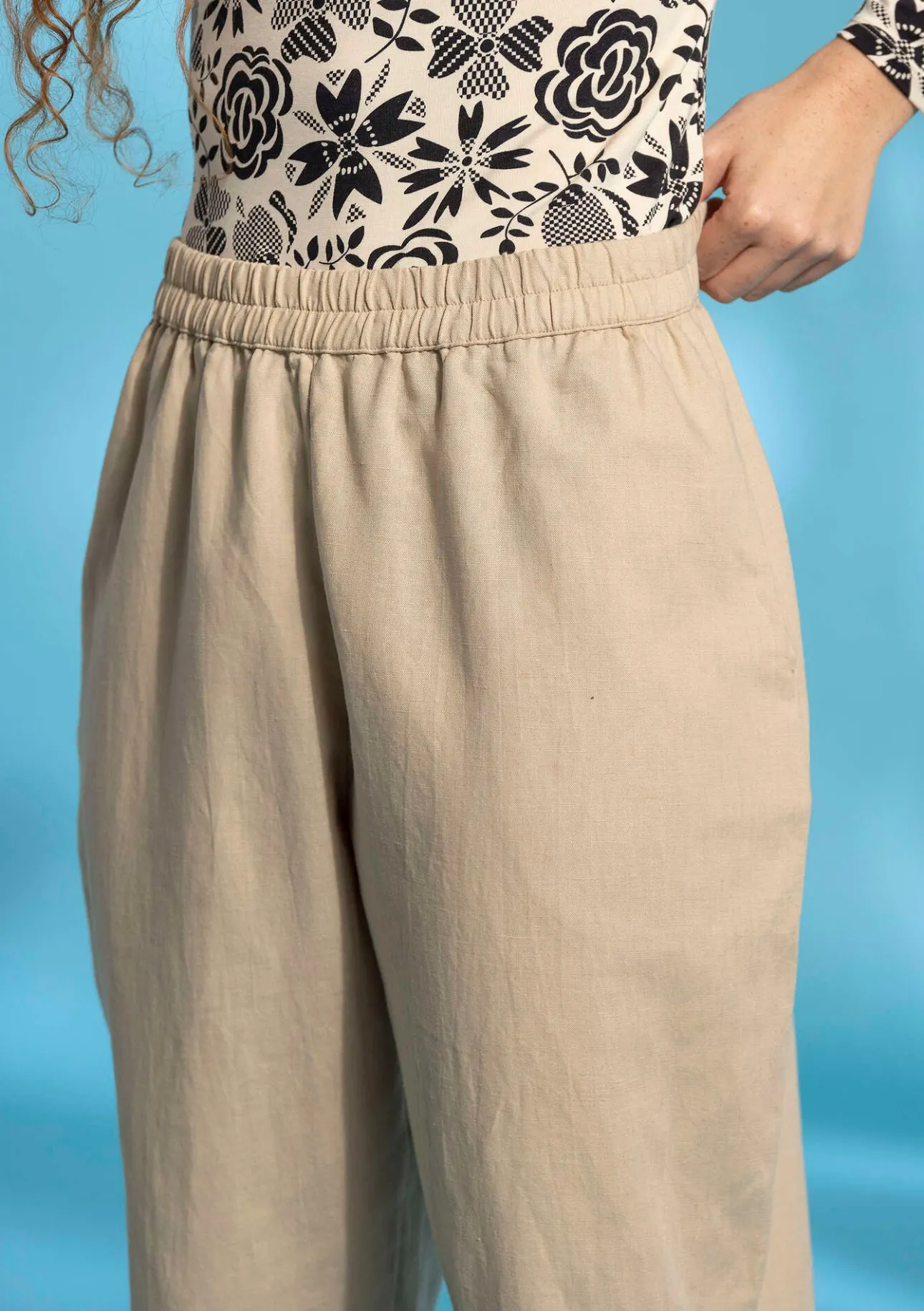 Gudrun Sjödén Webhose aus Bio-Baumwolle/Leinen> Hosen
