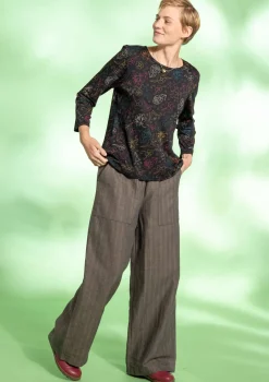Gudrun Sjödén Webhose „Woodland“ aus Bio-Baumwolle/Leinen> Hosen