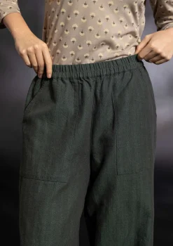 Gudrun Sjödén Webhose „Woodland“ aus Bio-Baumwolle/Leinen> Hosen