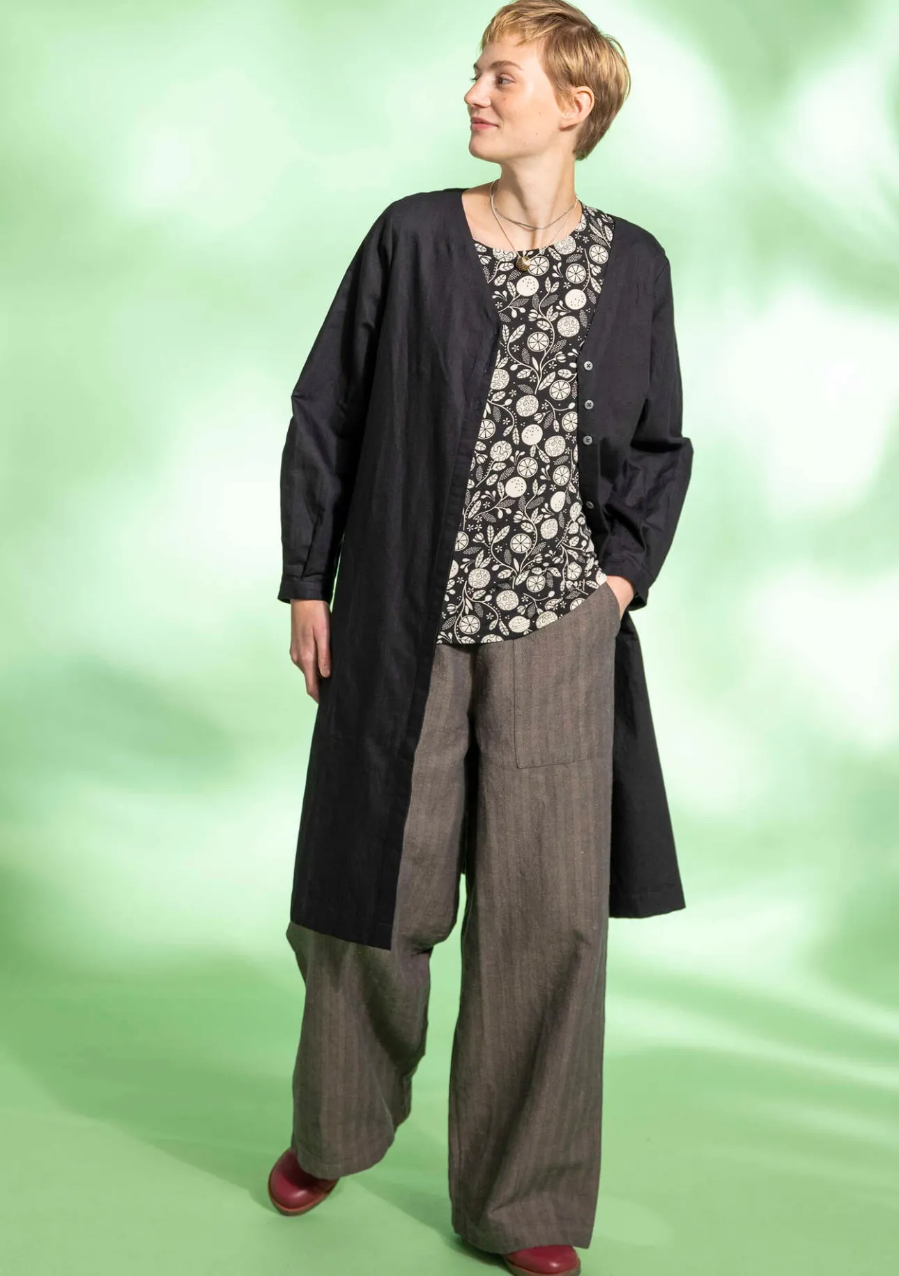 Gudrun Sjödén Webkleid aus Bio-Baumwolle/Leinen> Kleider