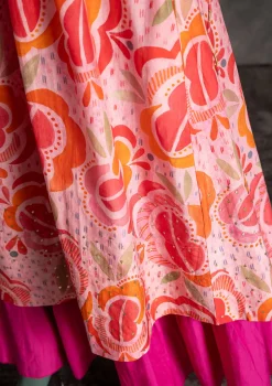 Gudrun Sjödén Webkleid „Great Rose“ aus Bio-Baumwolle/Seide><noscript><img width=