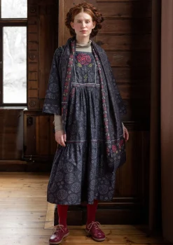 Gudrun Sjödén Webkleid „Kamelia“ aus Bio-Baumwolle/Seide> Kleider