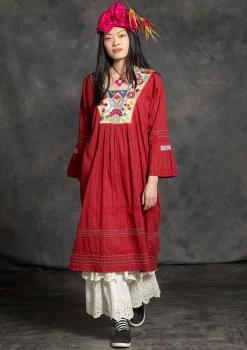 Gudrun Sjödén Webkleid „Kristina“ aus Bio-Baumwolle> Kleider