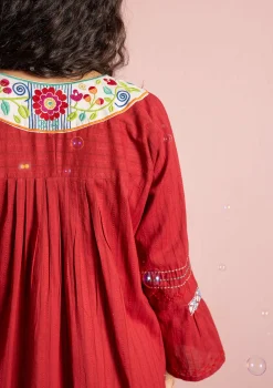 Gudrun Sjödén Webkleid „Kristina“ aus Bio-Baumwolle><noscript><img width=