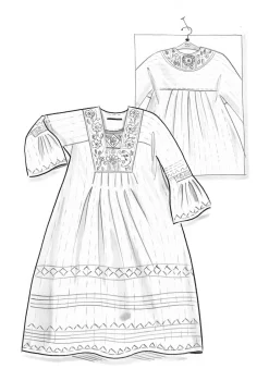 Gudrun Sjödén Webkleid „Kristina“ aus Bio-Baumwolle><noscript><img width=