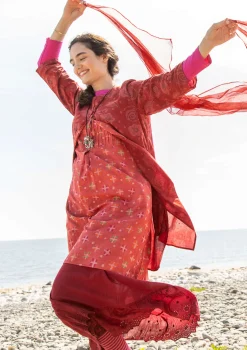 Gudrun Sjödén Webkleid „Neela“ aus Bio-Baumwolle> Kleider