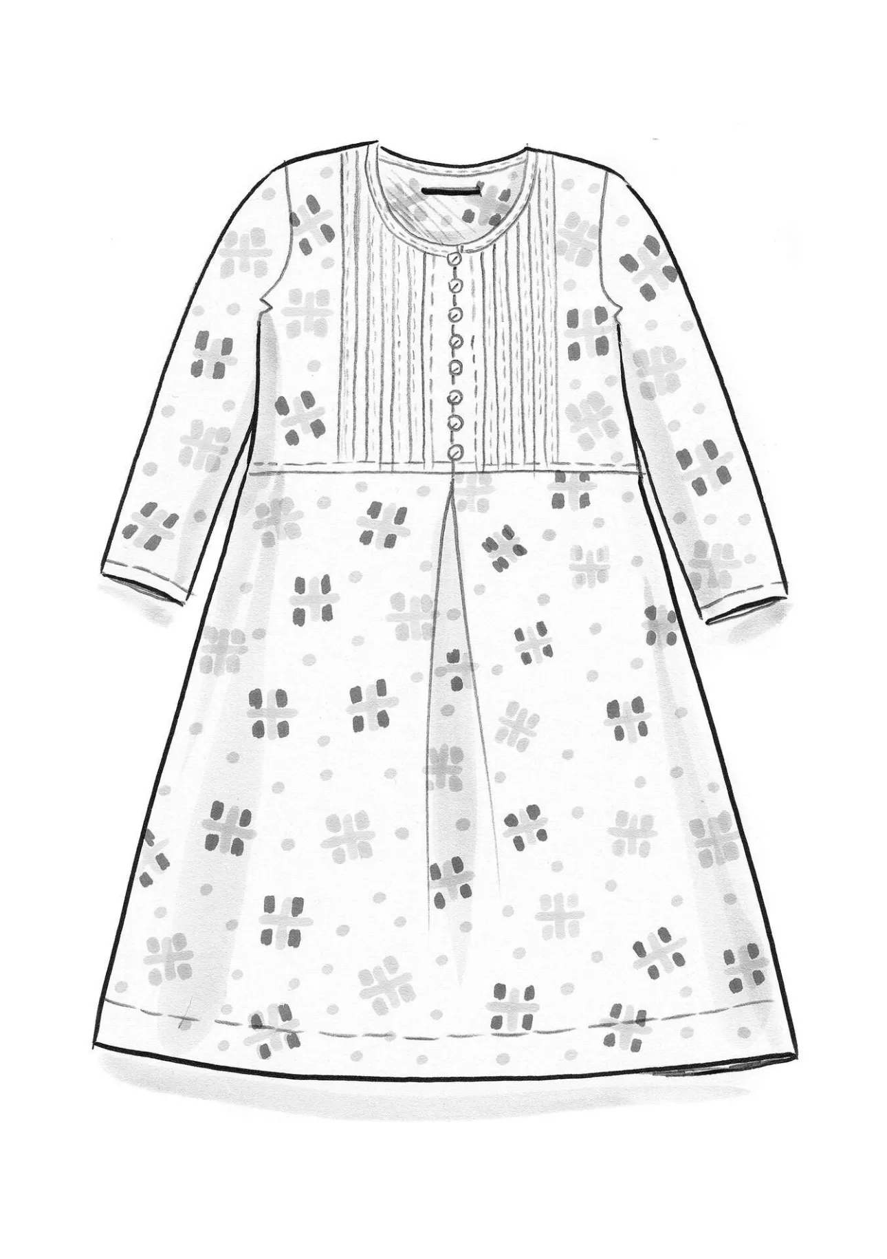 Gudrun Sjödén Webkleid „Neela“ aus Bio-Baumwolle> Kleider